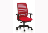 Silla ergonomica  Telma con respaldo de malla y ajuste lumbar