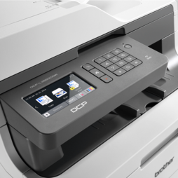 Multifuncion laser LED color WiFi con alimentador de documentos e impresion automatica a doble cara Brother DCP-L3550CDW